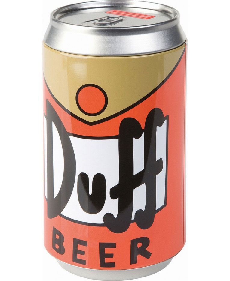 Simpsons tirelire Duff Beer 20 cm